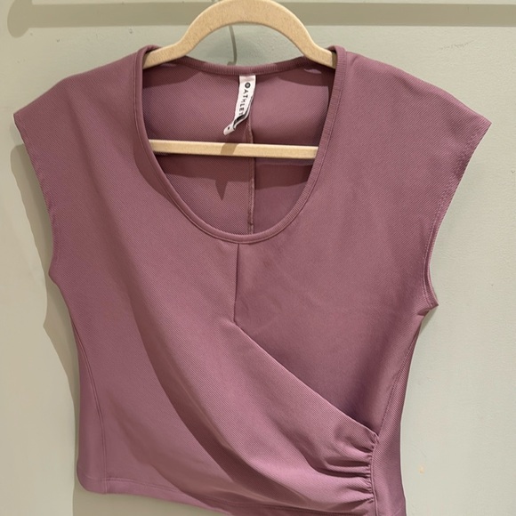 Athleta mauve sleeveless top EUC - Picture 1 of 4
